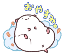 White hamster sticker #1655921