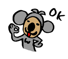 Koala no ojisan sticker #1656437