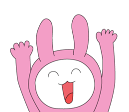 Colorful Rabbits sticker #1657305