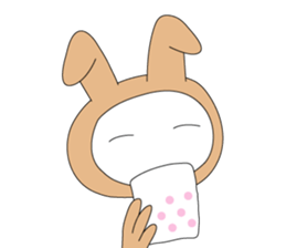 Colorful Rabbits sticker #1657310