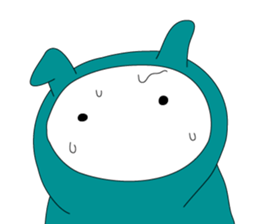 Colorful Rabbits sticker #1657311