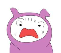 Colorful Rabbits sticker #1657313