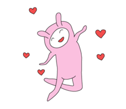 Colorful Rabbits sticker #1657317