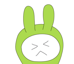 Colorful Rabbits sticker #1657337