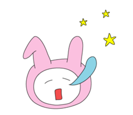 Colorful Rabbits sticker #1657339