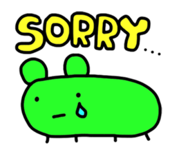 strenge animals sticker #1657467