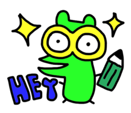 strenge animals sticker #1657469