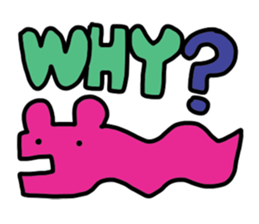 strenge animals sticker #1657470