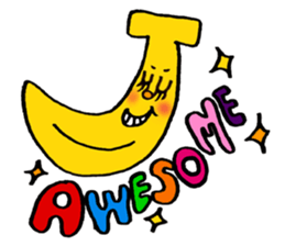 Colorful pop! super cute fruit friends sticker #1657556