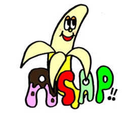 Colorful pop! super cute fruit friends sticker #1657569