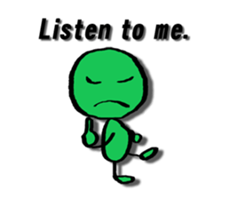 A happy colorful man has come. sticker #1657778