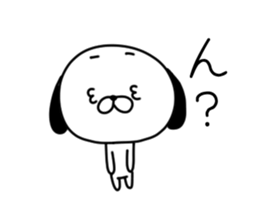 Scribbles Of Dogs sticker #1657860