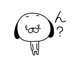 Scribbles Of Dogs sticker #1657860