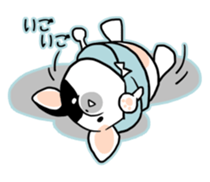 Dialect of Japan "OKAYAMA valve" sticker #1658270