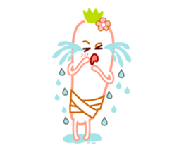 Litte Cute Radish Family sticker #1658412