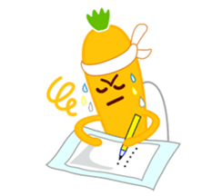 Litte Cute Radish Family sticker #1658421