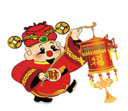 MONEY GOD sticker #1658723