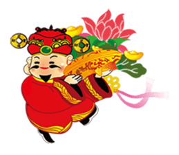 MONEY GOD sticker #1658724