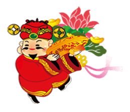 MONEY GOD sticker #1658724