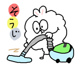 Dust rabbit sticker #1658788