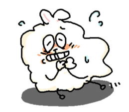 Dust rabbit sticker #1658791