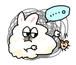Dust rabbit sticker #1658793