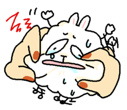 Dust rabbit sticker #1658805