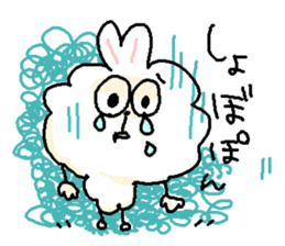 Dust rabbit sticker #1658807