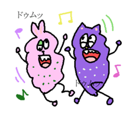 Dust rabbit sticker #1658808