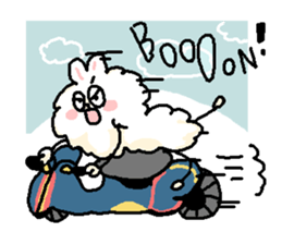 Dust rabbit sticker #1658819