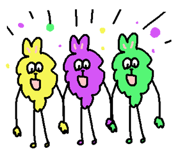 Dust rabbit sticker #1658823