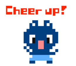 Pixel Bear sticker #1659093