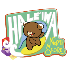 Hawaiian bear "Mimigaroll"