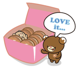 Hawaiian bear "Mimigaroll" sticker #1659230
