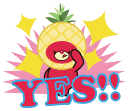 Hawaiian bear "Mimigaroll" sticker #1659233