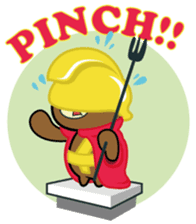 Hawaiian bear "Mimigaroll" sticker #1659249