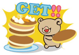 Hawaiian bear "Mimigaroll" sticker #1659252