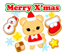 Santa Girl-English - sticker #1659492