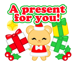 Santa Girl-English - sticker #1659494
