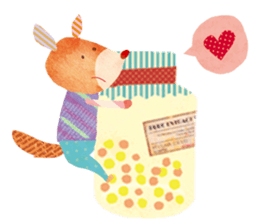 Animals friends2 by adachikana sticker #1659928