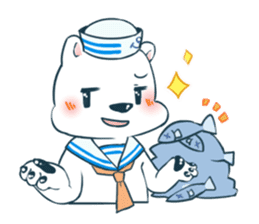 KO-SHIRO-KUMA sticker #1660210