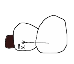 Snowman handwritten sticker #1660996