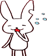 love rabbit sticker #1661267