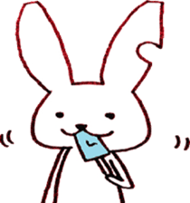 love rabbit sticker #1661270