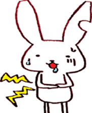love rabbit sticker #1661272