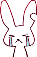 love rabbit sticker #1661273