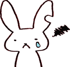 love rabbit sticker #1661274