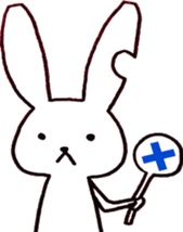 love rabbit sticker #1661278