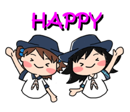 Kokoro & Mirai's Happy Days sticker #1661385
