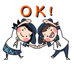 Kokoro & Mirai's Happy Days sticker #1661386